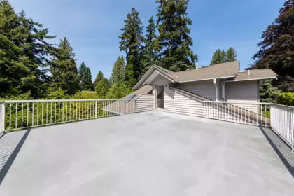 Aerial View of 1788 Gordon Avenue, West Vancouver, BC