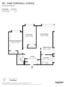 101 2469 Cornwall Avenue, Vancouver, BC, Vancouver — Apartment/Condo for sale