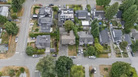 Aerial View of 23232 Francis Avenue, Langley, BC