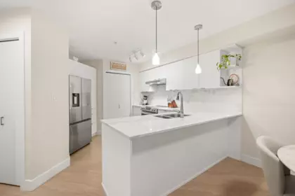 Kitchen Island Photo of 104 19673 Meadow Gardens Way, Pitt Meadows, BC