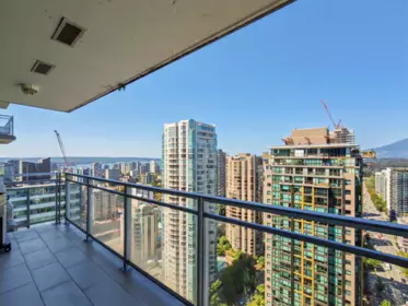 Outdoor Deck Photo of 2902 1288 W Georgia Street, Vancouver, BC
