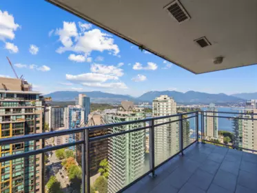 Outdoor Patio Photo of 2902 1288 W Georgia Street, Vancouver, BC