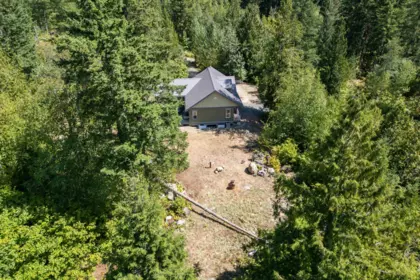 Aerial View of 65356 Wotten Road, Hope, BC