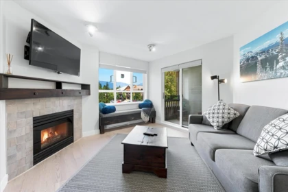 Living Room Photo of 252 4340 Lorimer Road, Whistler, BC