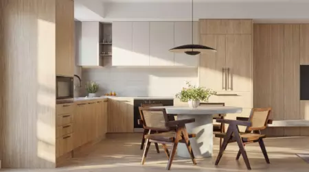 Kitchen Island Photo of 206 4385 Willow Street, Vancouver, BC