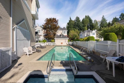 Outdoor Patio Photo of 8 6700 Rumble Street, Burnaby, BC