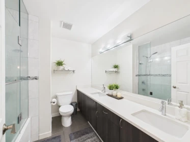 Powder Room Photo of 8 6700 Rumble Street, Burnaby, BC