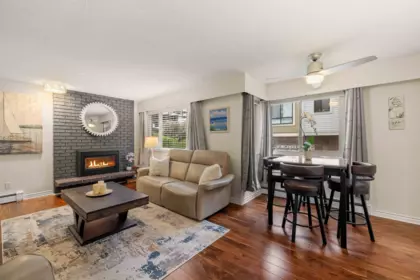 Living Room Photo of 107 1368 Foster Street, White Rock, BC