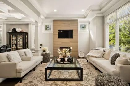 Living Room Photo of 5562 Crown Street, Vancouver, BC