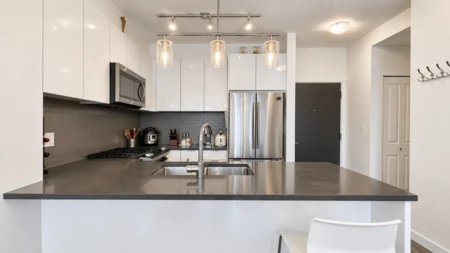 Living Room Photo of 213 15137 33 Avenue, Surrey, BC