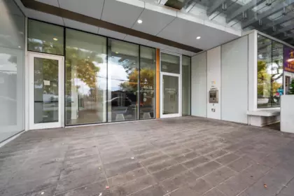 Aerial View of 603 4638 Gladstone Street, Vancouver, BC