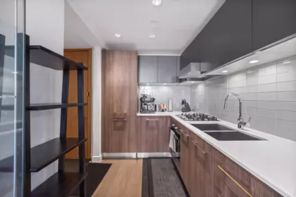 Kitchen Island Photo of 603 4638 Gladstone Street, Vancouver, BC