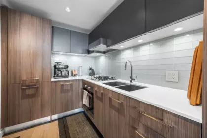 Kitchen Photo of 603 4638 Gladstone Street, Vancouver, BC