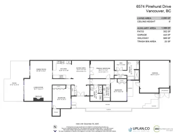 6574 Pinehurst Drive, Vancouver, BC, Vancouver — Townhouse for sale