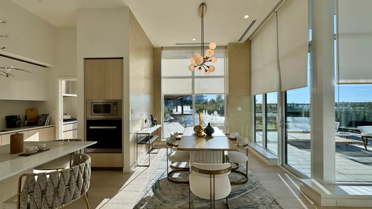 Living Room Photo of 101 6833 Pearson Way, Richmond, BC