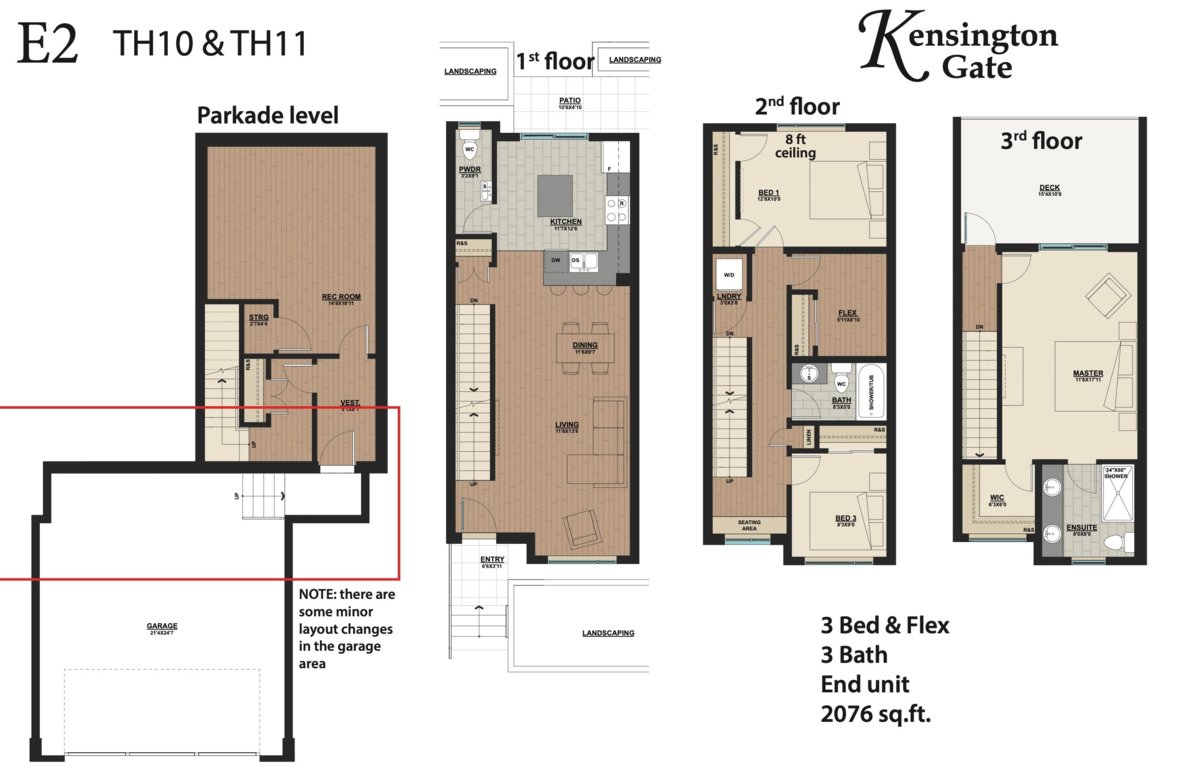 Family Room Photo of 3 20932 83 Avenue, Langley, BC