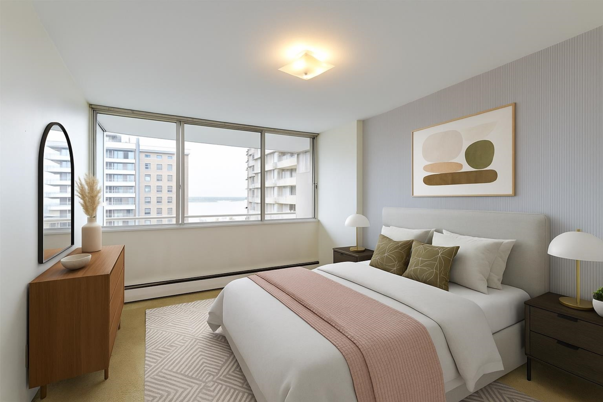 Primary Bedroom Photo of 1202 1850 Comox Street, Vancouver, BC