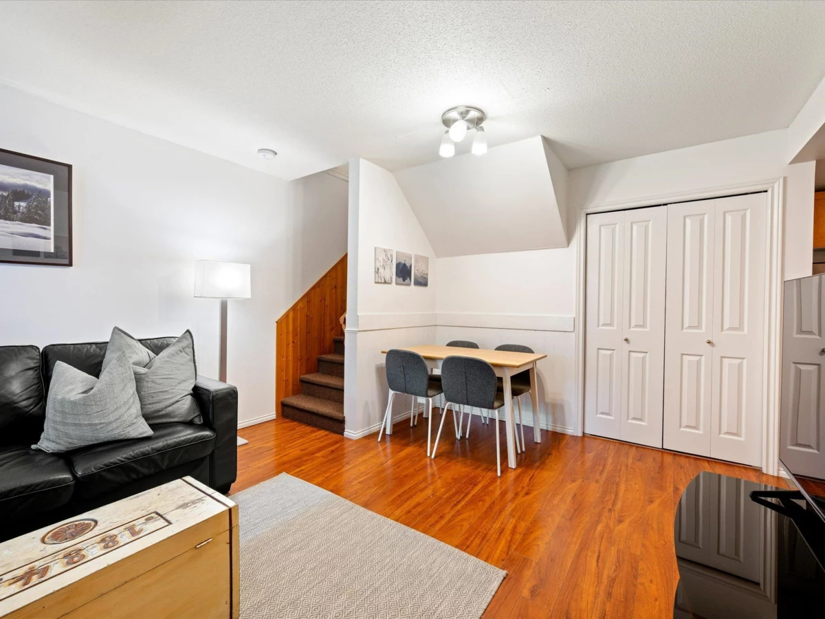 Living Room Photo of 103 4388 Northlands Boulevard, Whistler, BC