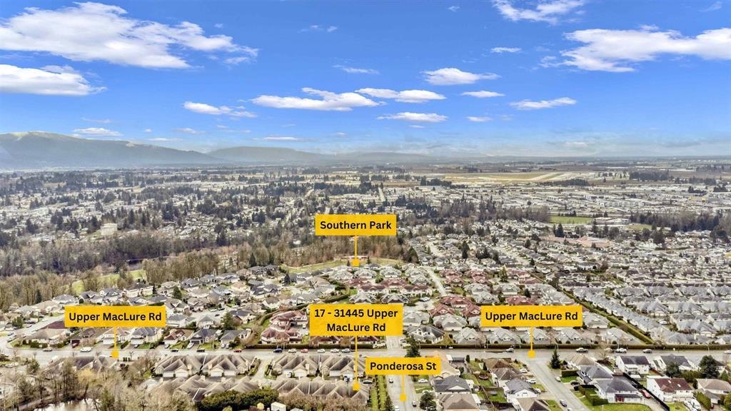 Aerial View of 17 31445 Upper Maclure Road, Abbotsford, BC