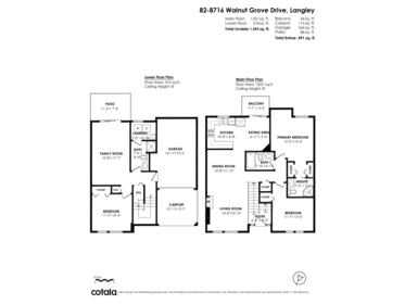 82 8716 Walnut Grove Drive, Langley, BC, Langley — Townhouse for sale