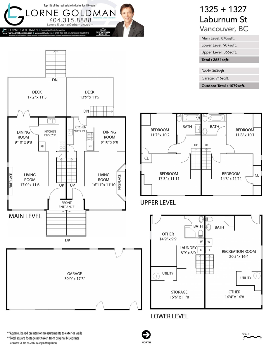 Loft / Bonus Room Photo of 1325/27 Laburnum Street, Vancouver, BC