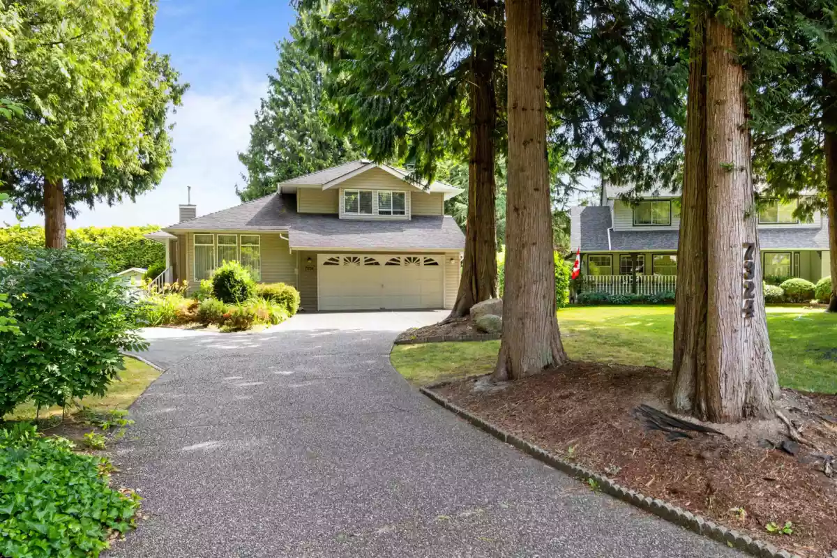 Exterior Rear Photo of 7324 149a Street, Surrey, BC