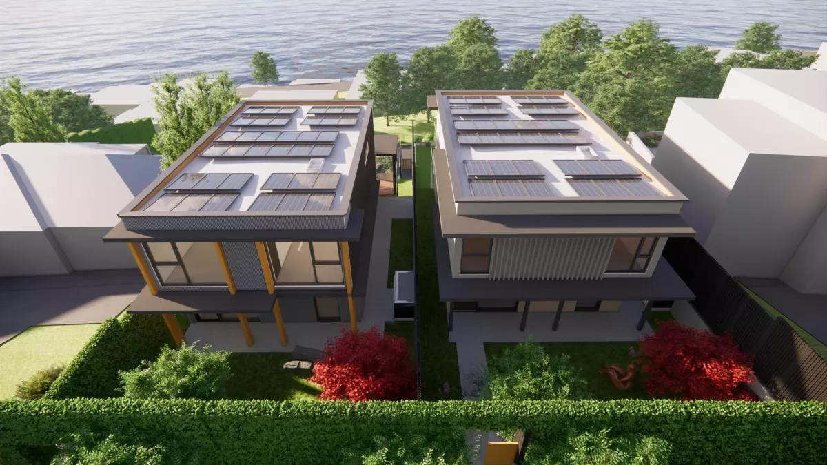 Exterior Rear Photo of 2550 Queens Avenue, West Vancouver, BC