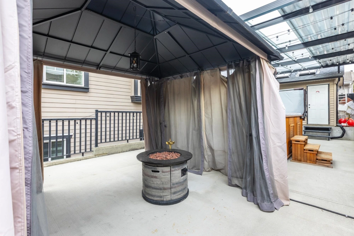 Aerial View of 8244 151a Street, Surrey, BC