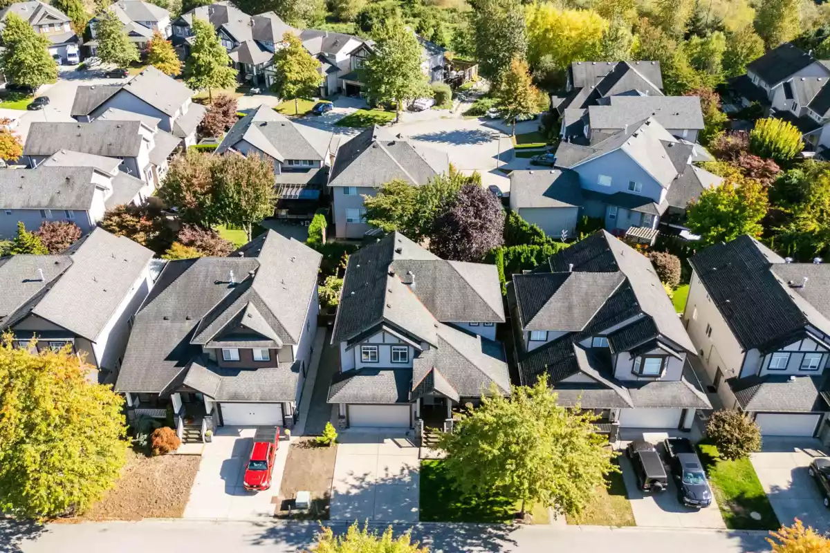 Aerial View of 11252 Southgate Road, Pitt Meadows, BC