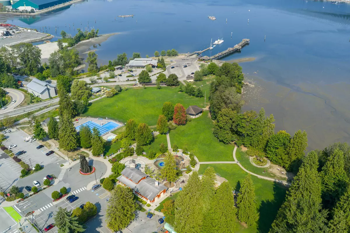 Aerial View of 307 3229 St Johns Street, Port Moody, BC