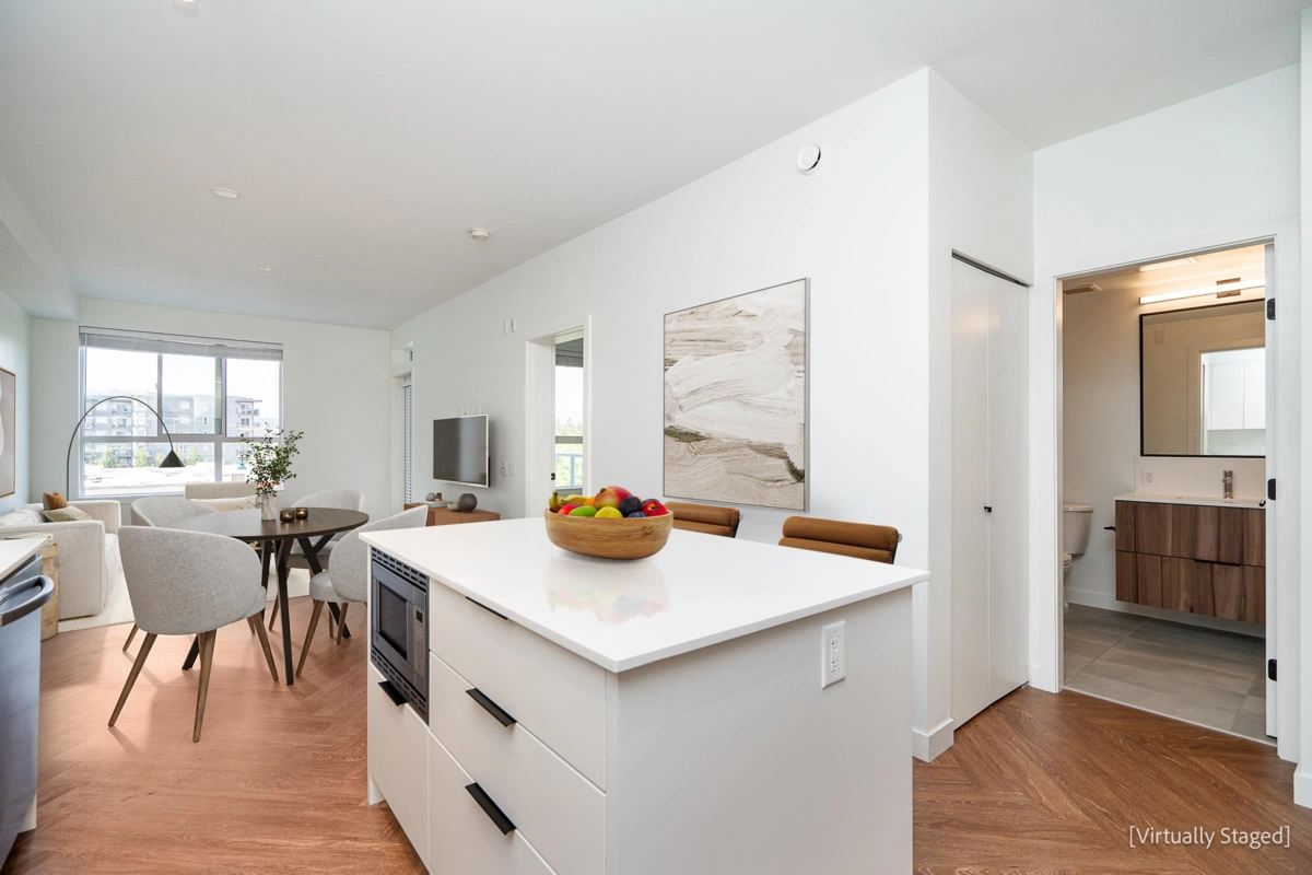 Living Room Photo of 307 3229 St Johns Street, Port Moody, BC