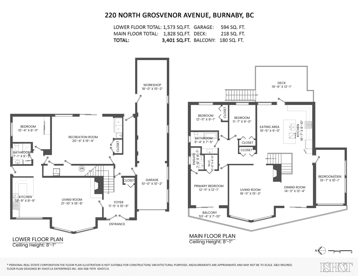 Street View Photo of 220 N Grosvenor Avenue, Burnaby, BC