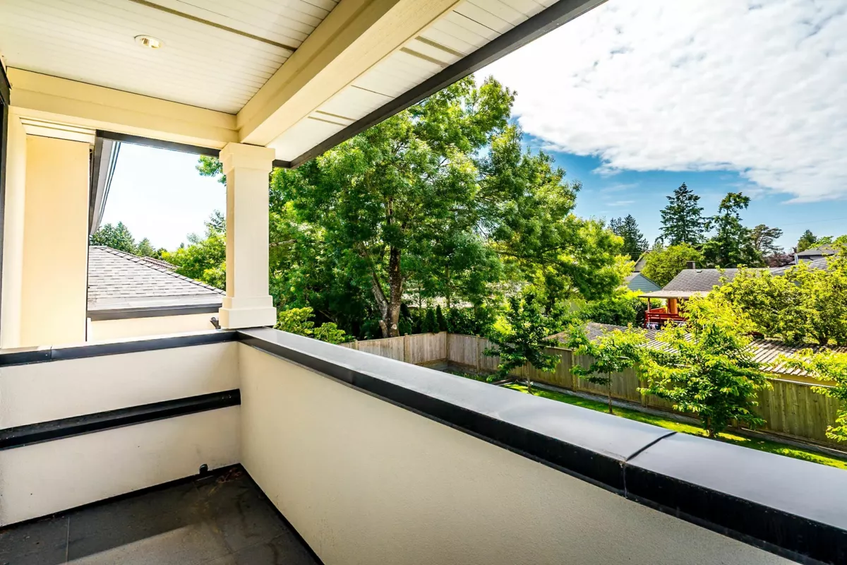 Aerial View of 9491 Desmond Road, Richmond, BC