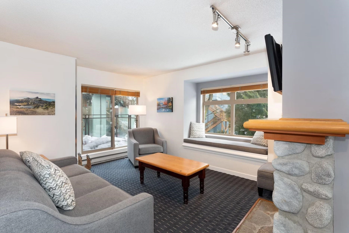 Exterior Rear Photo of 117 2050 Lake Placid(Week 51) Road, Whistler, BC