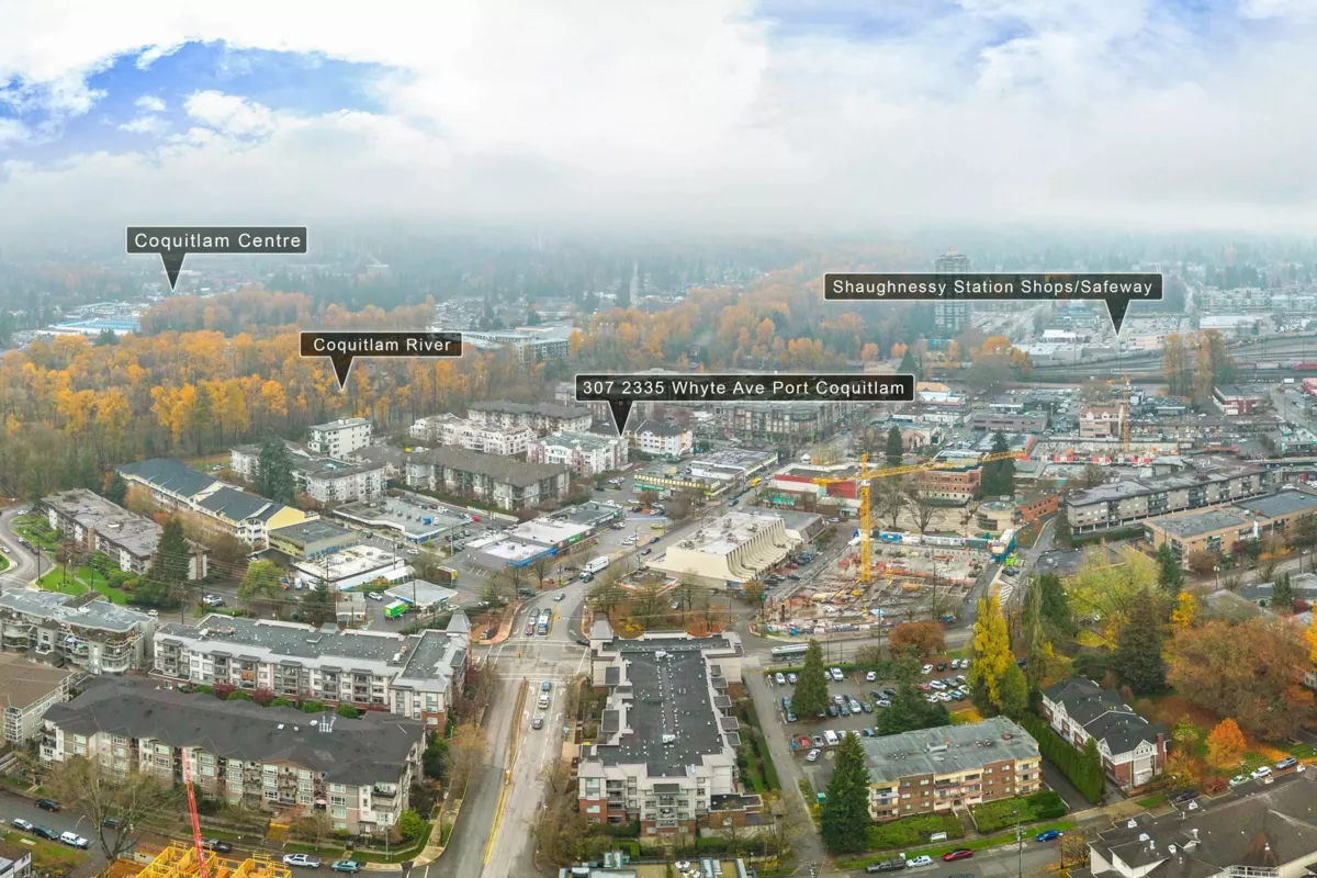 Exterior Rear Photo of 307 2335 Whyte Avenue, Port Coquitlam, BC