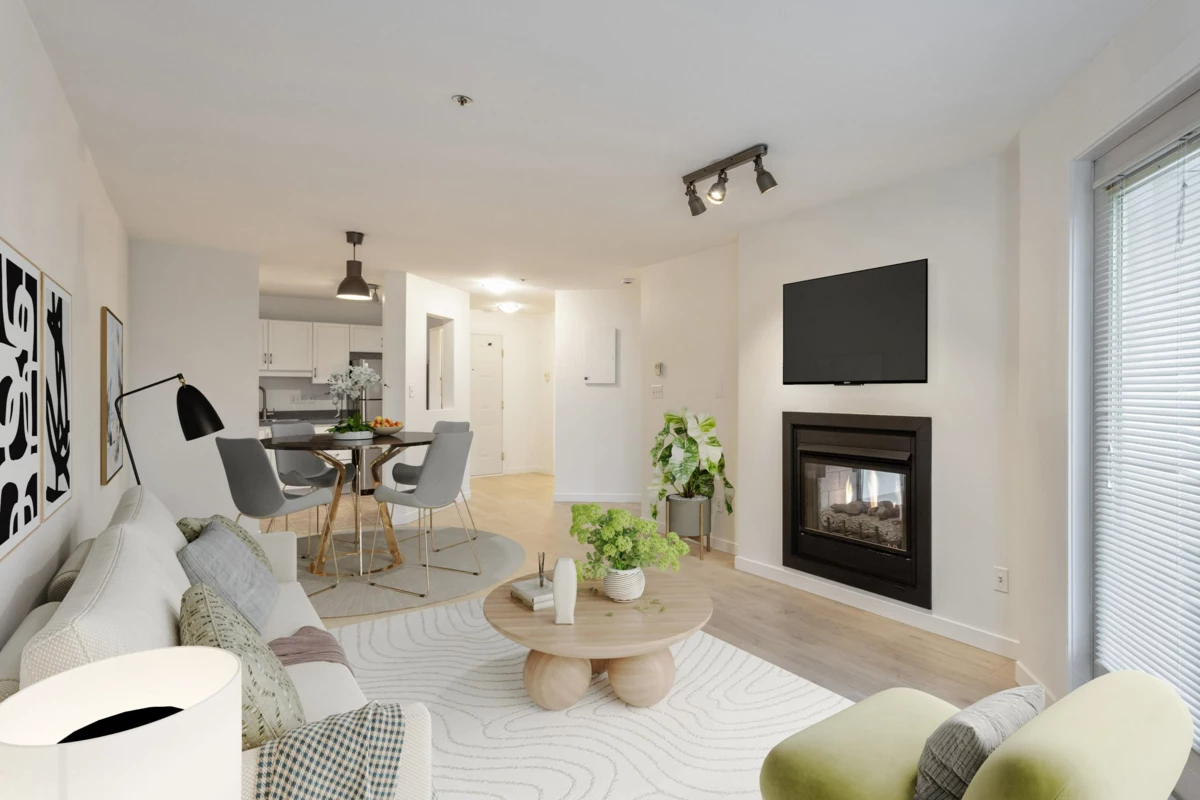 Kitchen Island Photo of 307 2335 Whyte Avenue, Port Coquitlam, BC