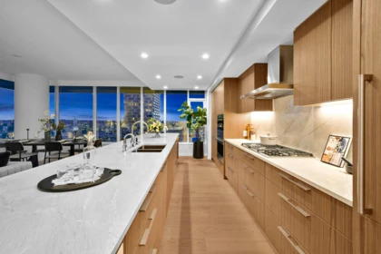 Kitchen Island Photo of 3503 1335 Howe Street, Vancouver, BC