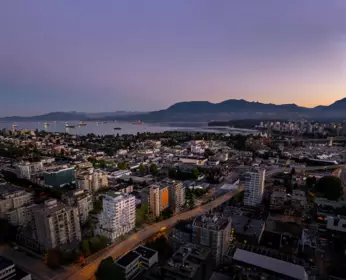 Front exterior of TH3 2323 Fir Street, Vancouver, BC