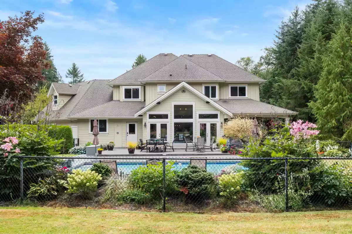 Aerial View of 21949 6 Avenue, Langley, BC