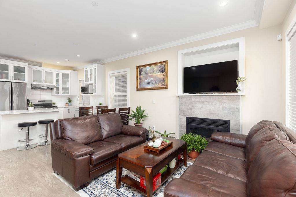 Living Room Photo of 201 4577 Slocan Street, Vancouver, BC