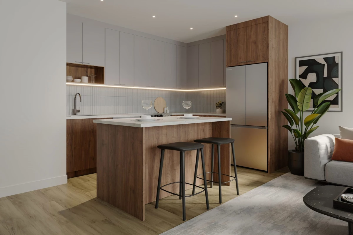 Kitchen Island Photo of 516 16485 18 Avenue, Surrey, BC