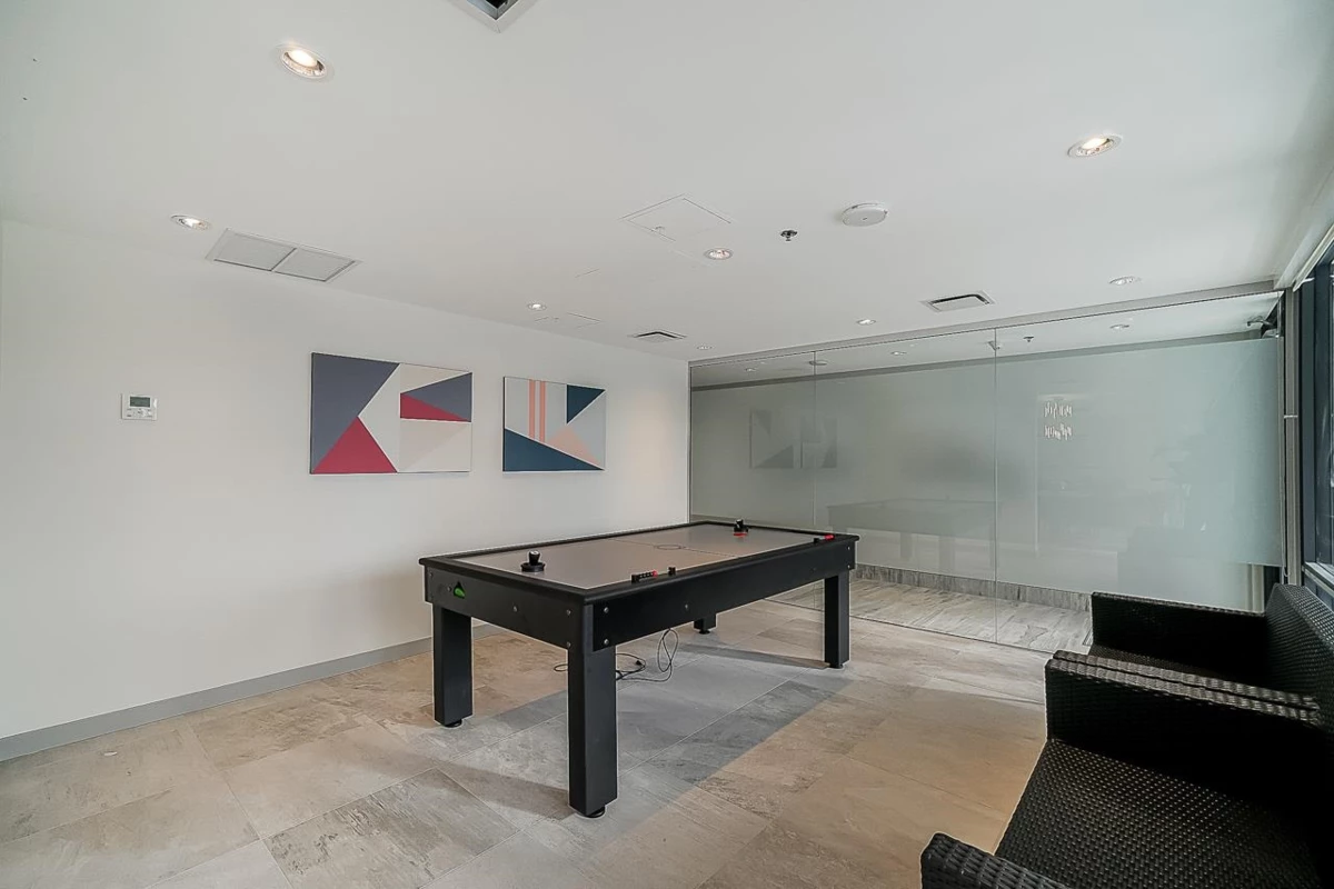 Basement Recreation Room Photo of 1507 2378 Alpha Avenue, Burnaby, BC