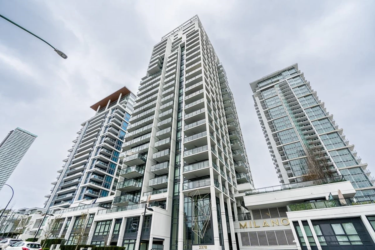 Exterior Front Photo of 1507 2378 Alpha Avenue, Burnaby, BC