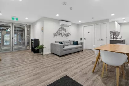 Garage Interior Photo of 703 711 Breslay Street, Coquitlam, BC