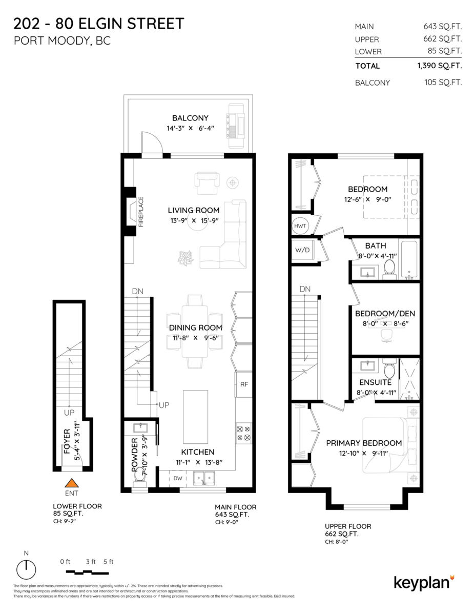 Playground / Recreational Area Near 202 80 Elgin Street, Port Moody, BC