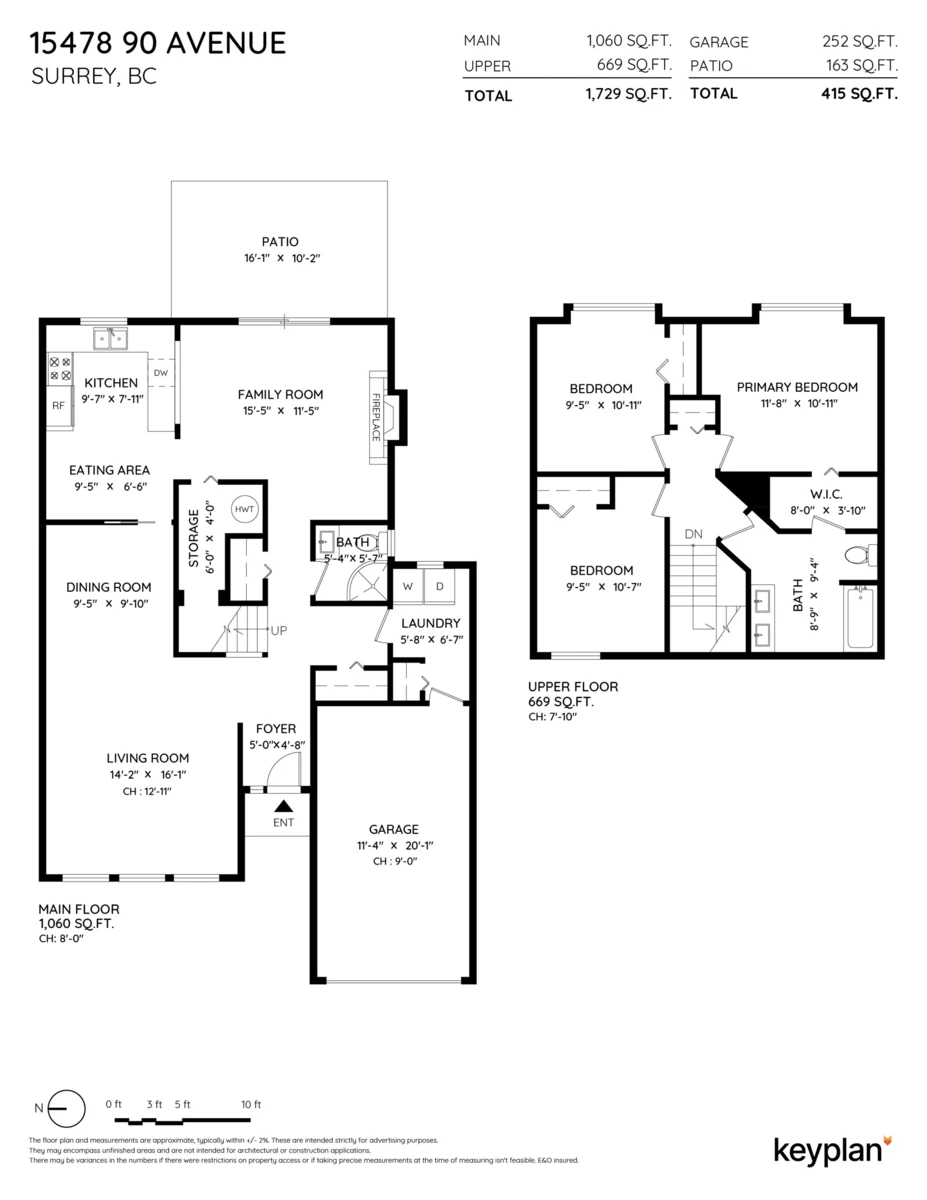 Staircase Photo of 15478 90 Avenue, Surrey, BC