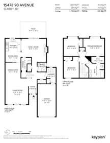 Staircase Photo of 15478 90 Avenue, Surrey, BC