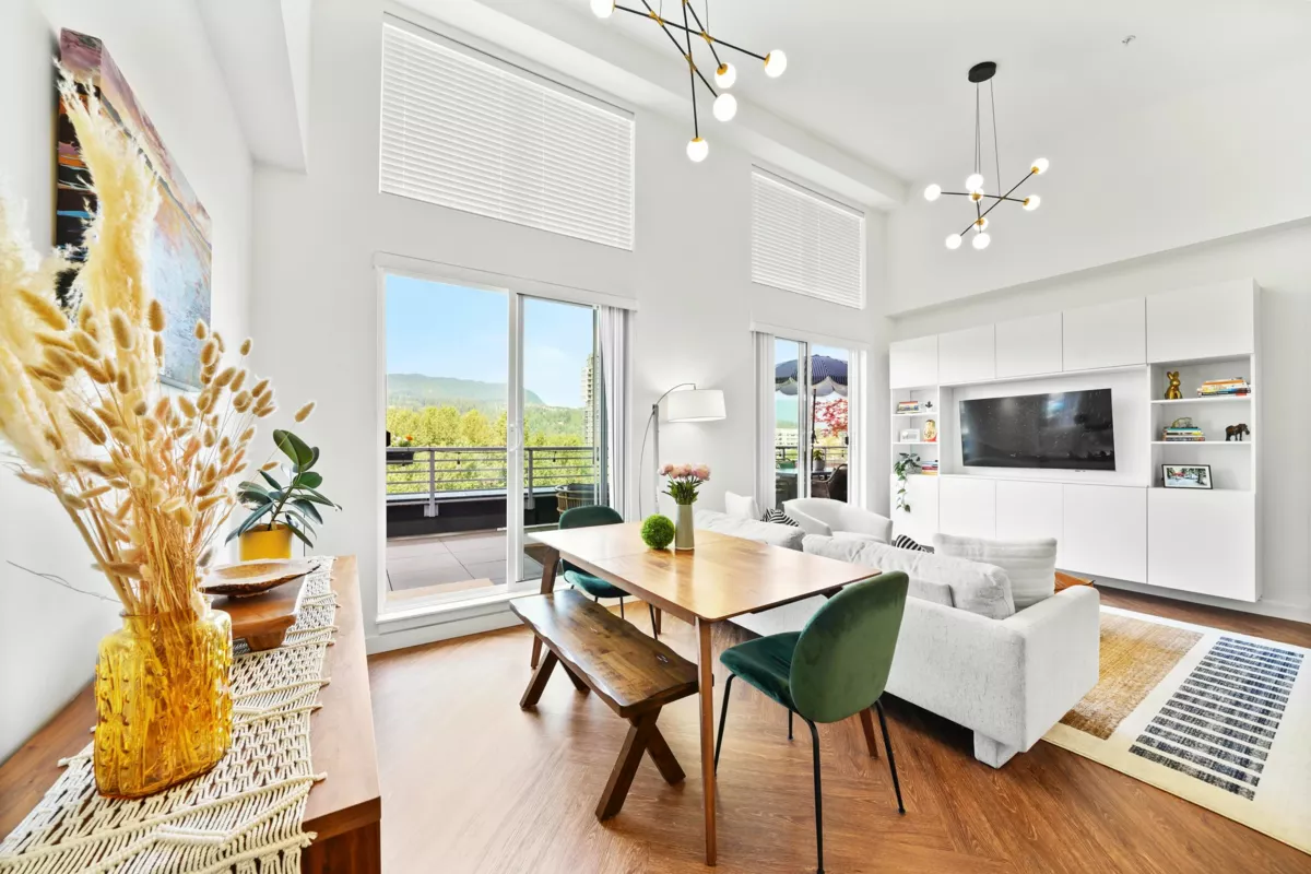 Bedroom 2 Photo of 609 3229 St Johns Street, Port Moody, BC