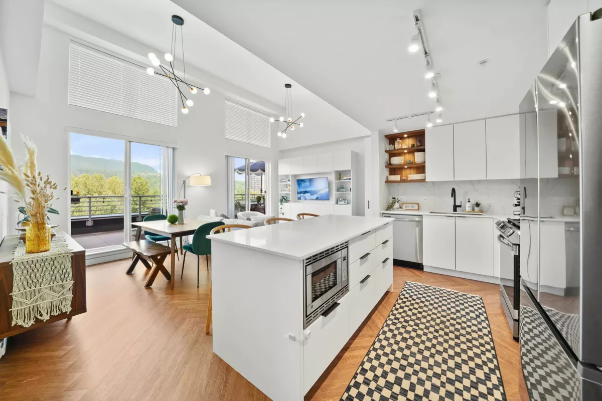 Family Room Photo of 609 3229 St Johns Street, Port Moody, BC