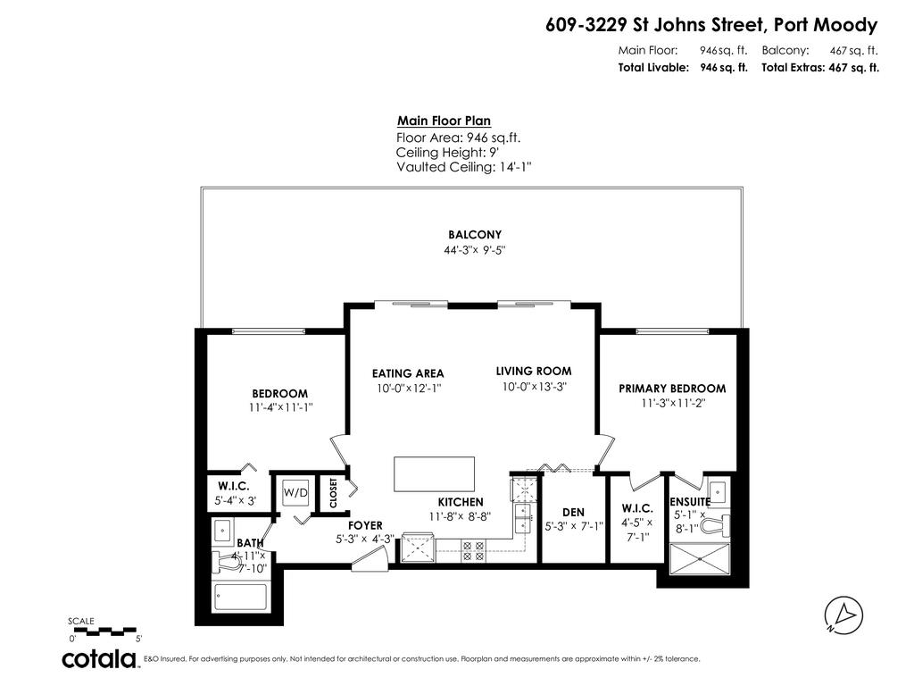 Playground / Recreational Area Near 609 3229 St Johns Street, Port Moody, BC